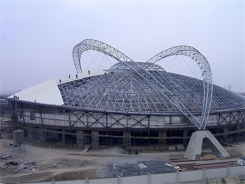 Steel Structure Bolt Ball Leisure Hall Steel Structure Bolt Ball Leisure Hall
